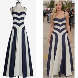 Milly Striped Maxi Dress